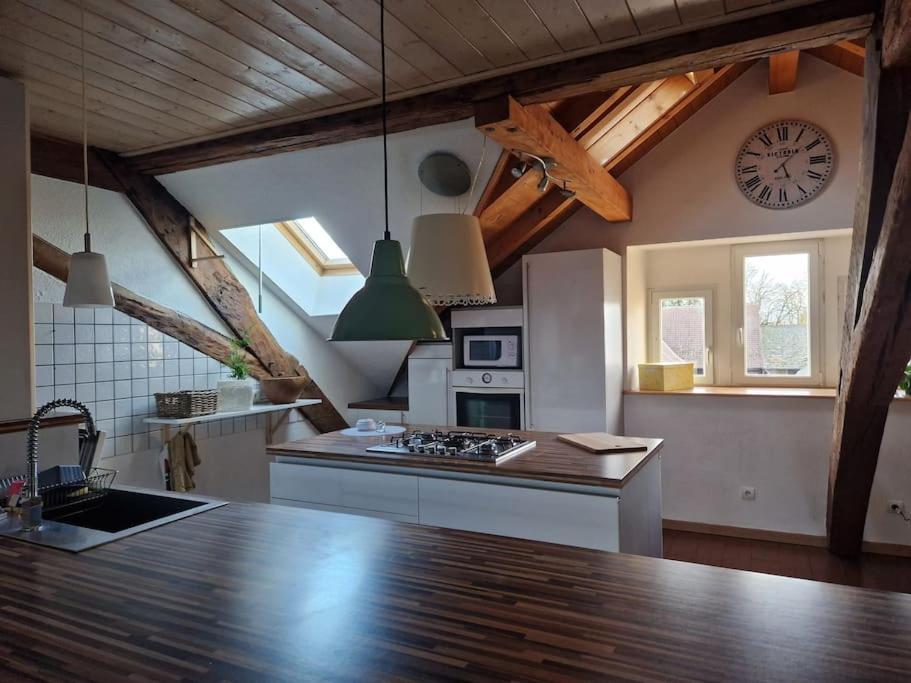 Ferienwohnung Le Grenier Dannemarie  Exterior foto